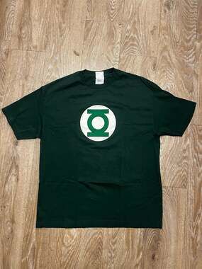 Vintage 1990s Marvels Green Lantern Single Stitch T-Shirt Size XL Dark Green

Vi